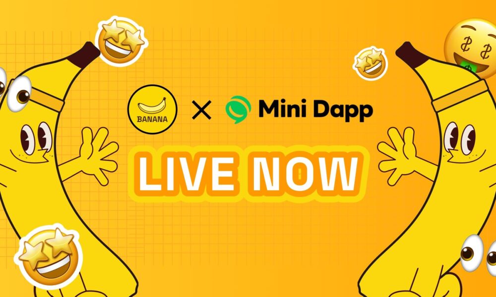 banana-goes-live-on-line’s-dapp-portal,-leading-ai-powered-data-sovereignty-and-rewards